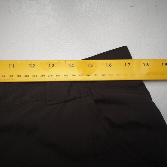 Columbia Packable Omni-Shade Ladies Size 14 Dark Brown Straight Leg Pants - Picture 14 of 16
